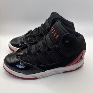 Nike Toddler Kids 12c Air Jordan Aura Max‎ Sneakers AQ9216-006 Black Red Shoes